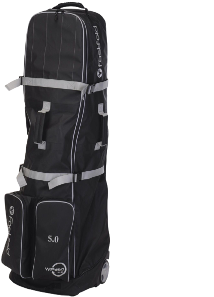 torba golfowa  Ecd Germany Torba Golfowa Fast Fold CzarnaSzara 137X44X40 Cm Wykonana Z Poliestru